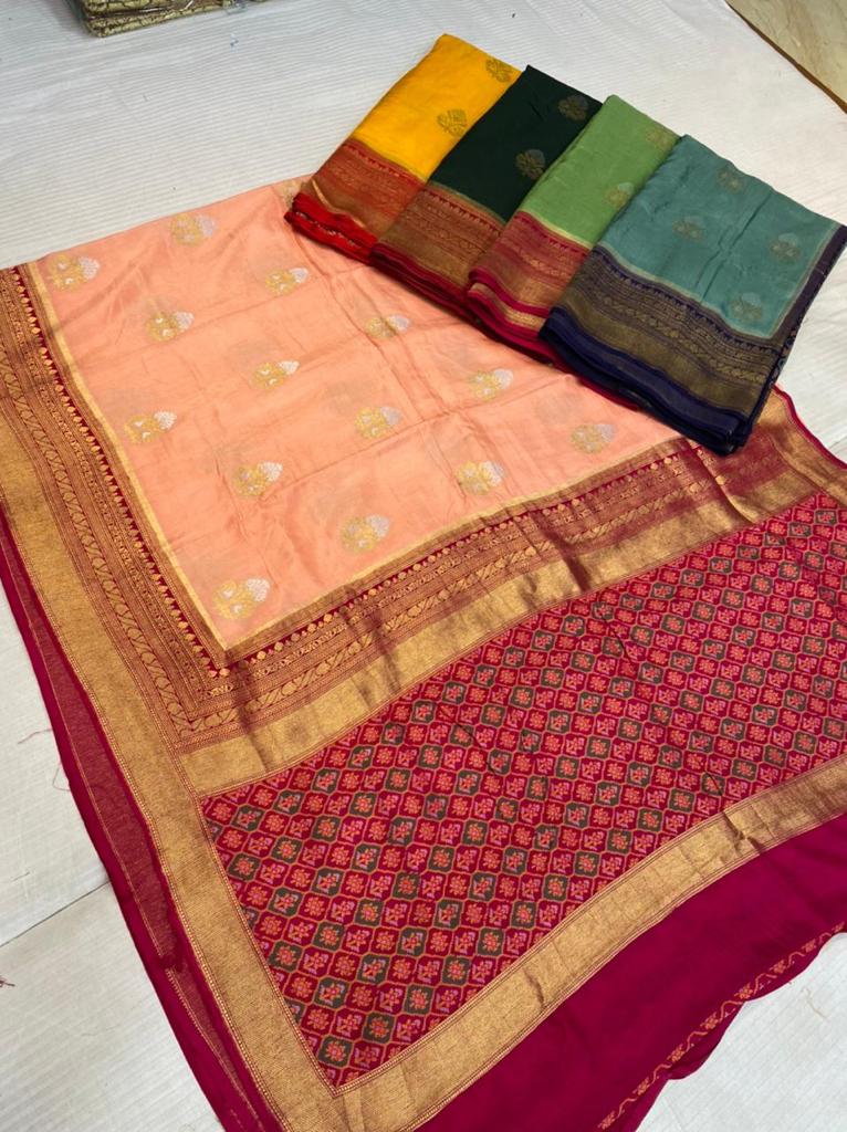 Banarasi Kora Sarees